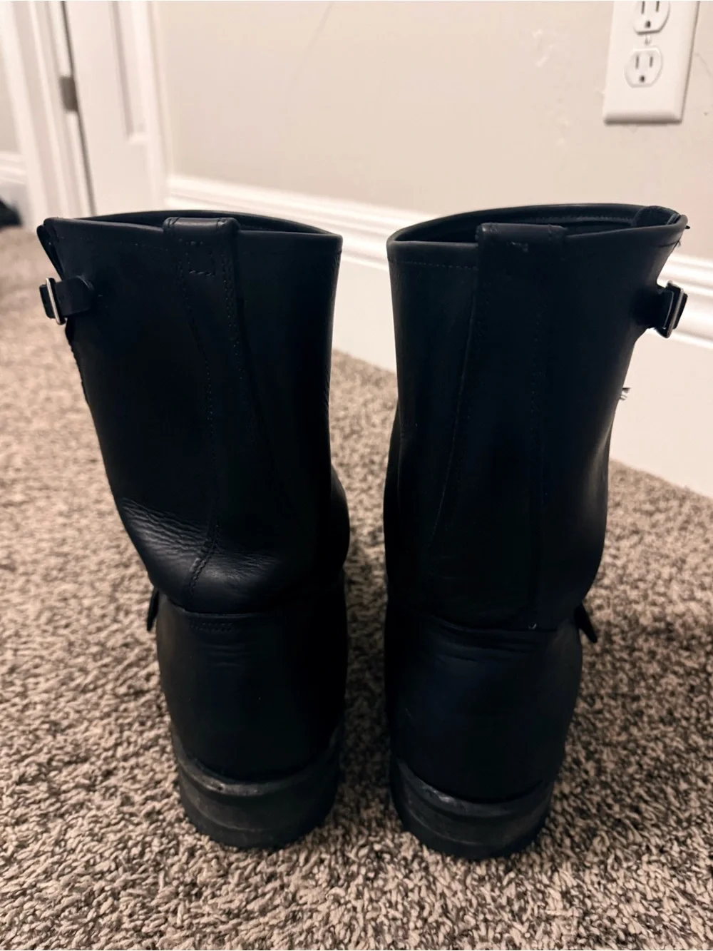 Men’s Frye Engineer Boots Black Size 13